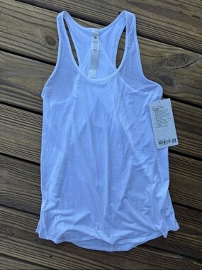 NWT lululemon athletica White Racerback Tank